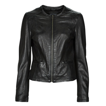 material Women Leather jackets / Imitation leather Oakwood PENNY 6 Black