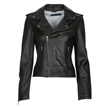 material Women Leather jackets / Imitation leather Oakwood BOOGIE Black
