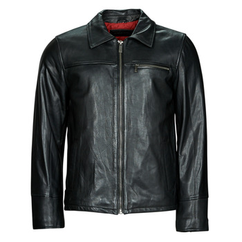 material Men Leather jackets / Imitation leather Oakwood CRAWFORD Black