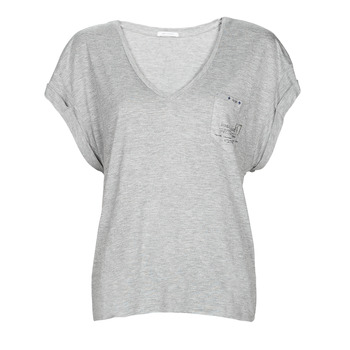 Clothing Women short-sleeved t-shirts Ikks BV10025 Grey