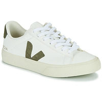 Shoes Low top trainers Veja CAMPO White / Kaki