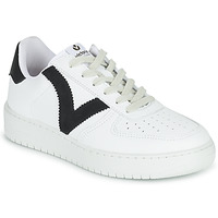 Shoes Women Low top trainers Victoria MADRID EFECTO PIEL & COL White / Black