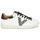 Shoes Women Low top trainers Victoria TENIS EFECTO PIEL GLITTER White / Silver