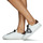 Shoes Women Low top trainers Victoria TENIS EFECTO PIEL GLITTER White / Silver