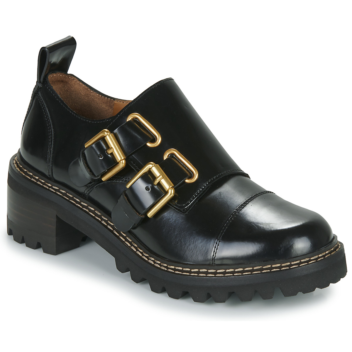 Shoes Women Derby shoes See by Chloé MALLORY Black