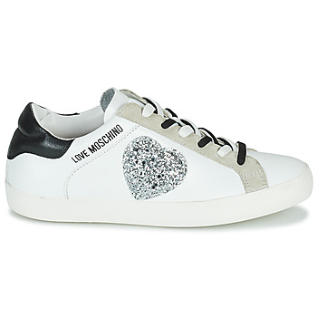 Love Moschino Rubber Sneakers in Gold Natural Womens Shoes Trainers Low-top trainers 