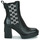 Shoes Women Ankle boots Karl Lagerfeld VOYAGE VI Monogram Gore Boot Black