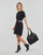 Clothing Women Short Dresses Karl Lagerfeld JERSEY DRESS W/LOGO WAIST Black