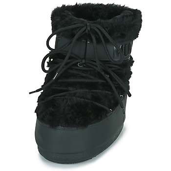 Moon Boot Moon Boot Icon Low Faux Fur Black