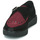 Shoes Derby shoes TUK Vlk D Ring Creeper Sneaker Black / Bordeaux