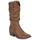 Shoes Women Boots MTNG 50484 Cognac