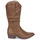 Shoes Women Boots MTNG 50484 Cognac