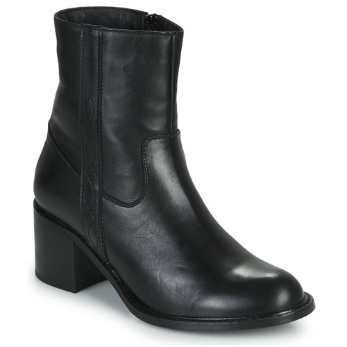 Shoes Women Mid boots Elue par nous Mecoco Black