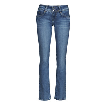 Clothing Women straight jeans Pepe jeans GEN Blue / Vs3