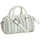 Bags Women Handbags Lacoste PETIT SAC A MAIN AVEC IMPRIME MONOGRAMME White