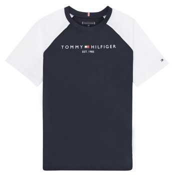 Clothing Boy short-sleeved t-shirts Tommy Hilfiger KB0KB07754-DW5 Multicolour
