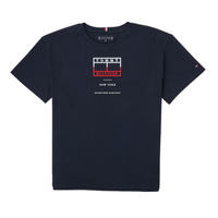 material Boy short-sleeved t-shirts Tommy Hilfiger  Marine
