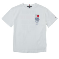 material Boy short-sleeved t-shirts Tommy Hilfiger  White