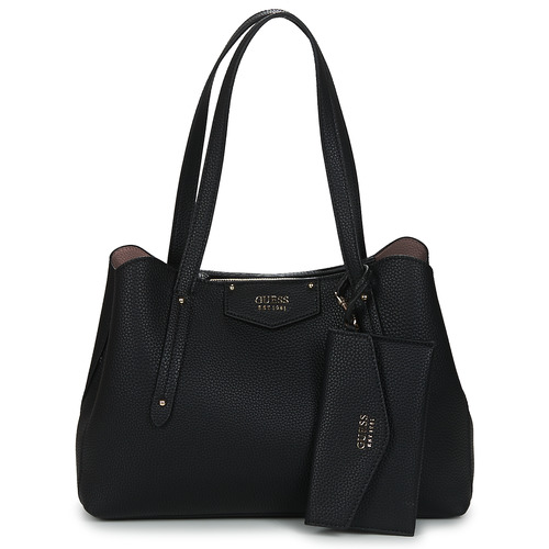 Bags Women Shopper bags Guess ECO BRENTON EVG Black