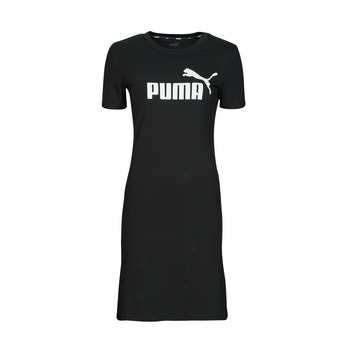 Clothing Women Short Dresses Puma ESS SLIM TEE DRESS Black