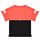 Clothing Girl short-sleeved t-shirts Puma PUMA POWER COLORBLOCK TEE Black / Orange