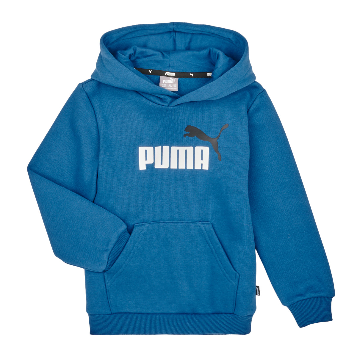 Puma ESS 2 COL BIG LOGO HOODIE Blue - Fast delivery | Spartoo Europe ! -  Clothing sweaters Child 26,40 €