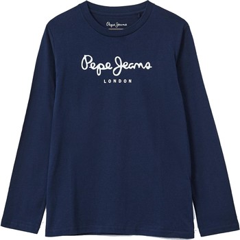 material Boy Long sleeved shirts Pepe jeans NEW HERMAN Marine
