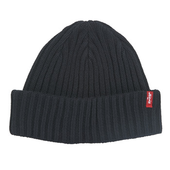 Accessorie hats Levi's RIBBED BEANIE Black
