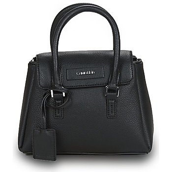 Bags Women Shoulder bags Calvin Klein Jeans DRESSED MINI TOTE W/ FLAP Black