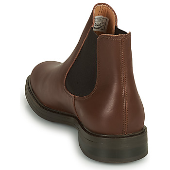 Selected SLHBLAKE LEATHER CHELSEA BOOT Brown