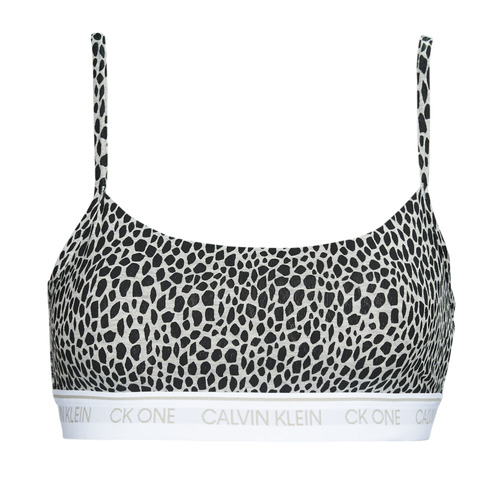 Calvin Klein Jeans UNLINED BRALETTE Black / White - Fast delivery | Spartoo  Europe ! - Underwear Sports bras Women 26,40 €