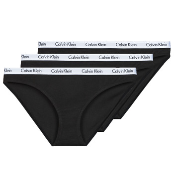 Underwear Women Knickers/panties Calvin Klein Jeans CAROUSEL BIKINI X3 Black / Black / Black