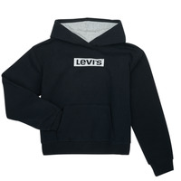 Clothing Girl sweaters Levi's MEET & GREET HOODIE Black