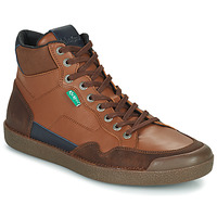 Shoes Men High top trainers Kickers KICK TRIPARTY Brown