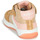 Shoes Girl Sandals Kickers KICKALIEN Beige / Gold / Pink