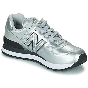 Shoes Women Low top trainers New Balance 574 Silver