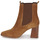 Shoes Women Ankle boots JB Martin PALMA Crust / Velvet / Camel