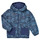 Clothing Boy Duffel coats Patagonia REVERSIBLE DOWN SWEATER HOODY Marine / Multicolour