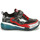 Shoes Boy Low top trainers Geox J BAYONYC BOY C Black / Red