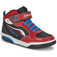 Shoes Boy High top trainers Geox J INEK BOY D Red / Blue