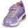 Shoes Girl Low top trainers Geox J SPACECLUB GIRL E Violet