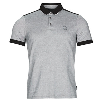 Clothing Men short-sleeved polo shirts Armani Exchange 8NZF76-Z8M5Z Grey / Black