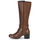 Shoes Women Boots Geox D NEW ASHEEL Brown