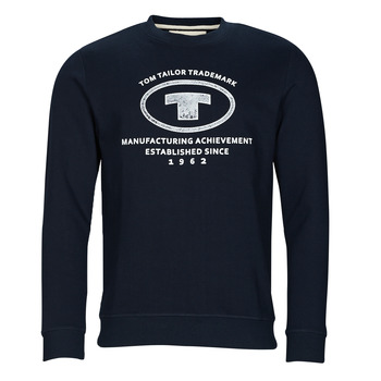 Clothing Men sweaters Tom Tailor CREW Marine