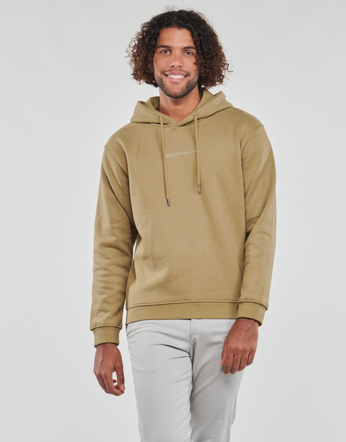 Tom Tailor HOODIE Camel - Fast - Clothing € delivery | sweaters Men Europe Spartoo ! 44,00