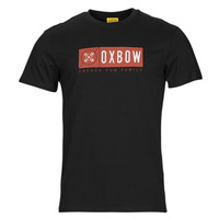 material Men short-sleeved t-shirts Oxbow 02TELLIM Black