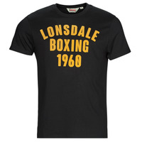 Clothing Men short-sleeved t-shirts Lonsdale PITSLIGO Black