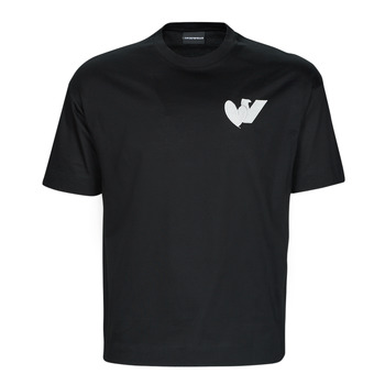 material Men short-sleeved t-shirts Emporio Armani 6L1TG2-1JSA Black