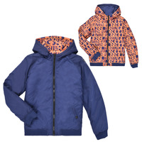 material Boy Duffel coats Guess N2BL07-WO06C-P30V Marine / Multicolour