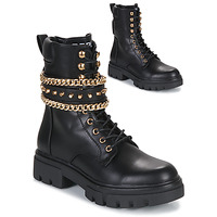 Shoes Women Mid boots Replay HANNA CHAINS Black